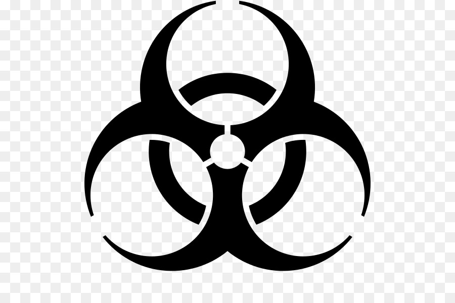 Biological hazard Symbol clipart - Symbol