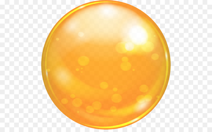 Oro Icone Del Computer Sfera - bolla arancione