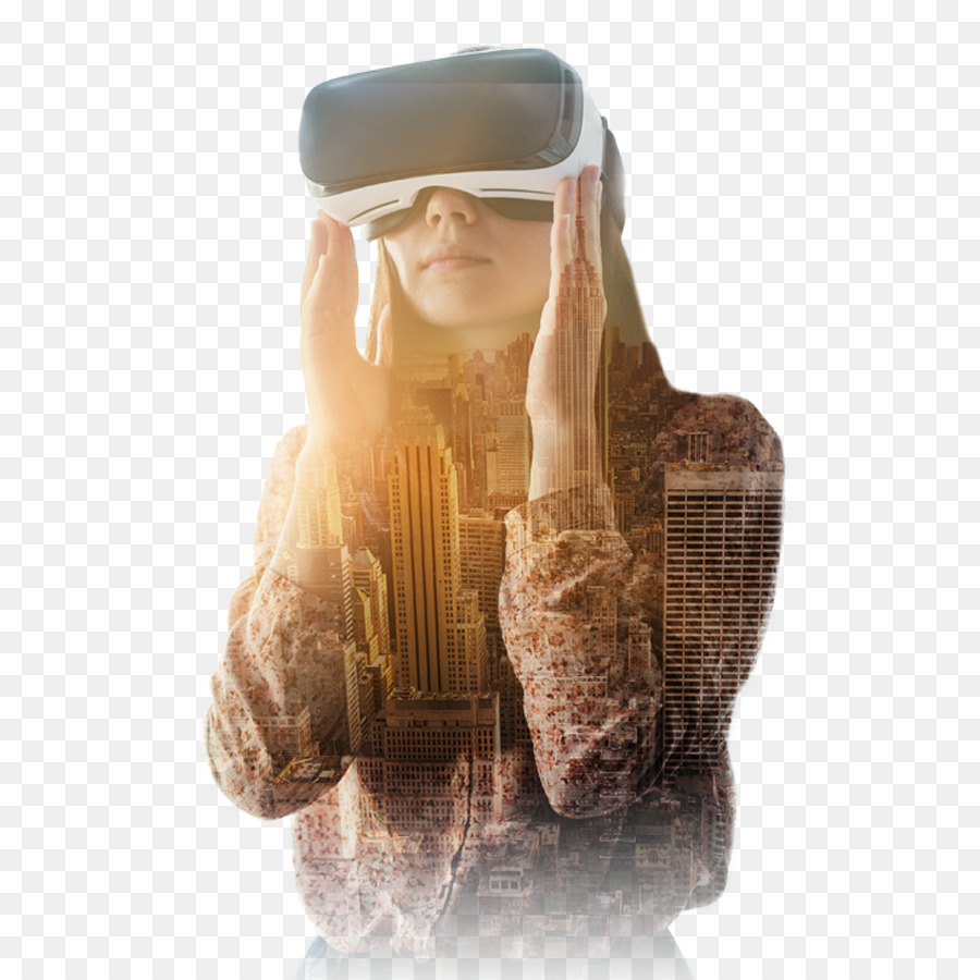 Virtuelle Realität Eintauchen Stock Fotografie Virtualität - Brille