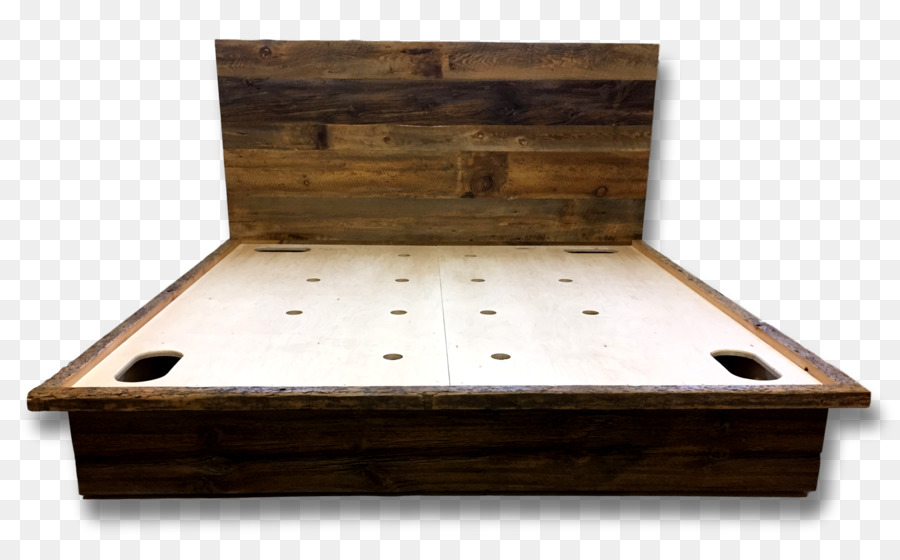 Tabelle Plattform Bett Aufgearbeitetem Bauholz Möbel - Tabelle