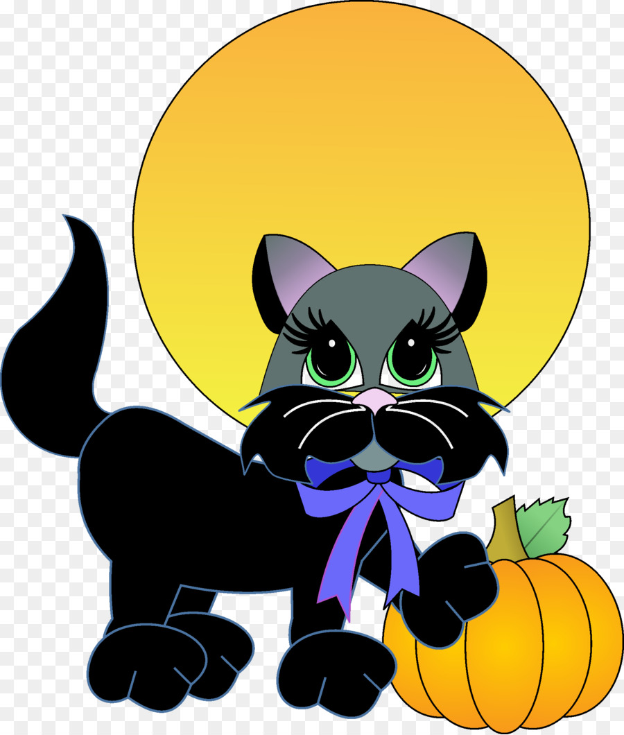 Die schnurrhaare von Kätzchen Schwarze Katze Hund - Kätzchen