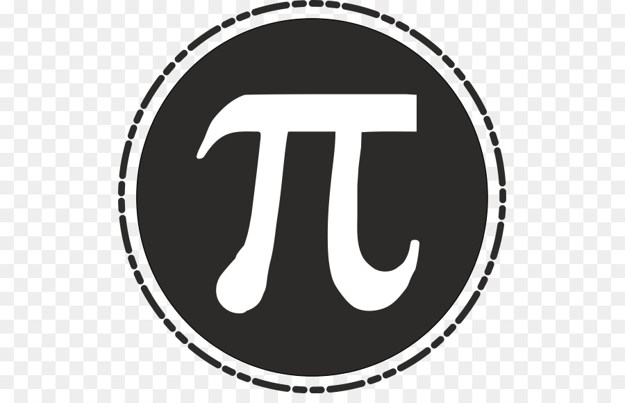 Wissenschaft, Technologie, ingenieurwesen und Mathematik-Logo - pi Mathe