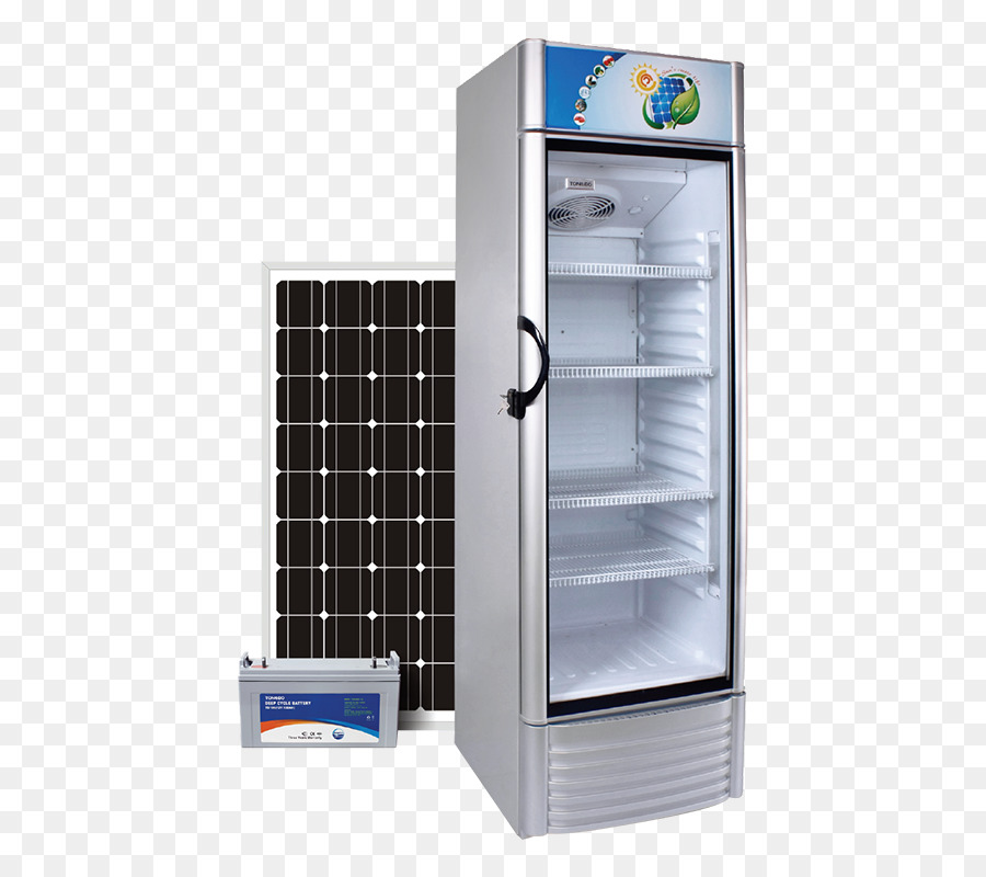 Solar-powered-Kühlschrank Solar-Energie Solar-Paneele Home appliance - Kühlschrank