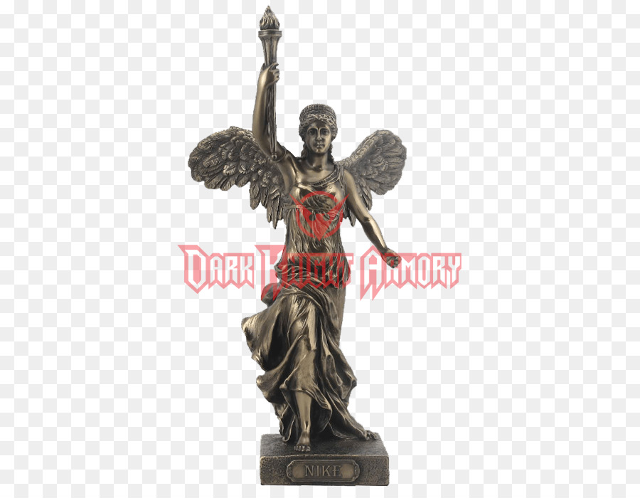 Statue Nike Viktoria Bronze-Skulptur - hand heben