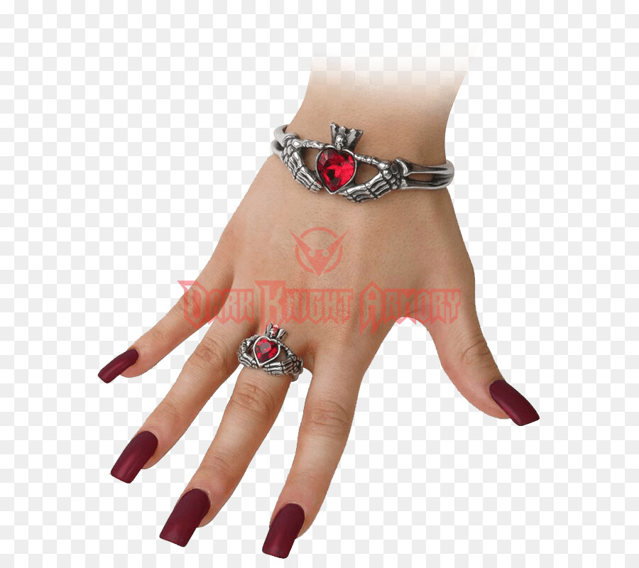 Claddagh-ring-Armband der englischen zinn Alchemy Gothic - Ring