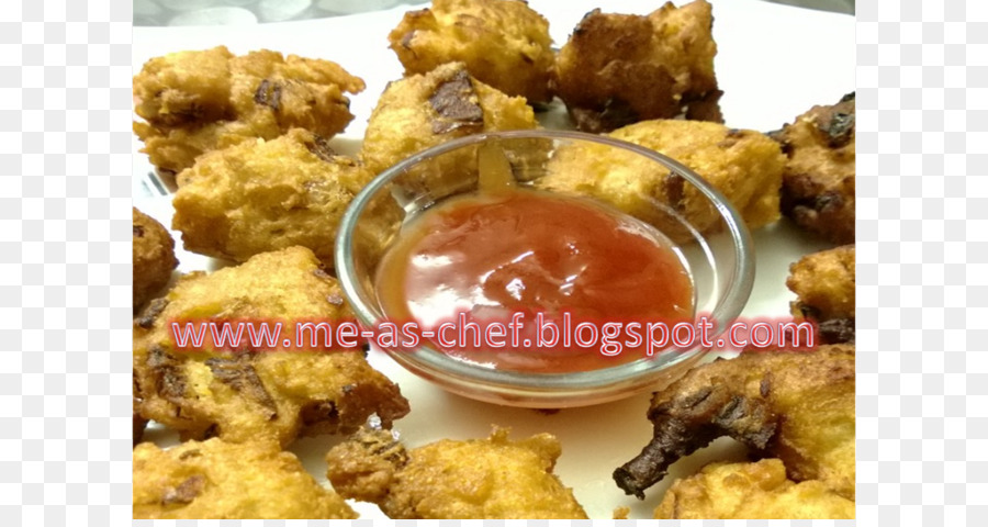 Pakora nugget di Pollo cucina Indiana Frittella Khichdi - pollo fritto