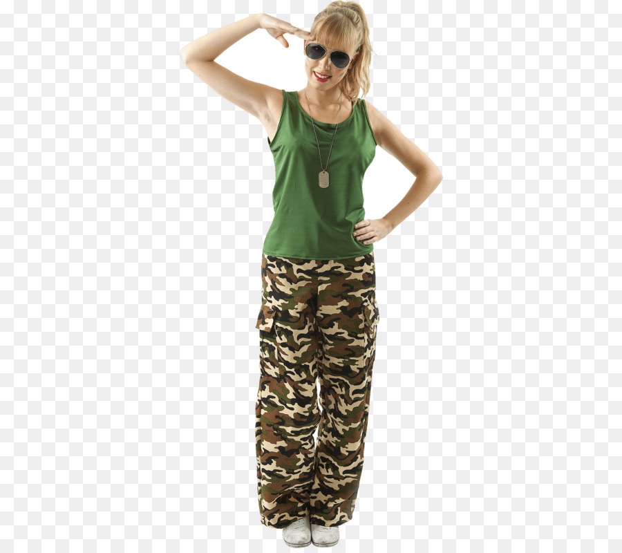 Festa in Costume Abbigliamento Camouflage Soldato - soldato