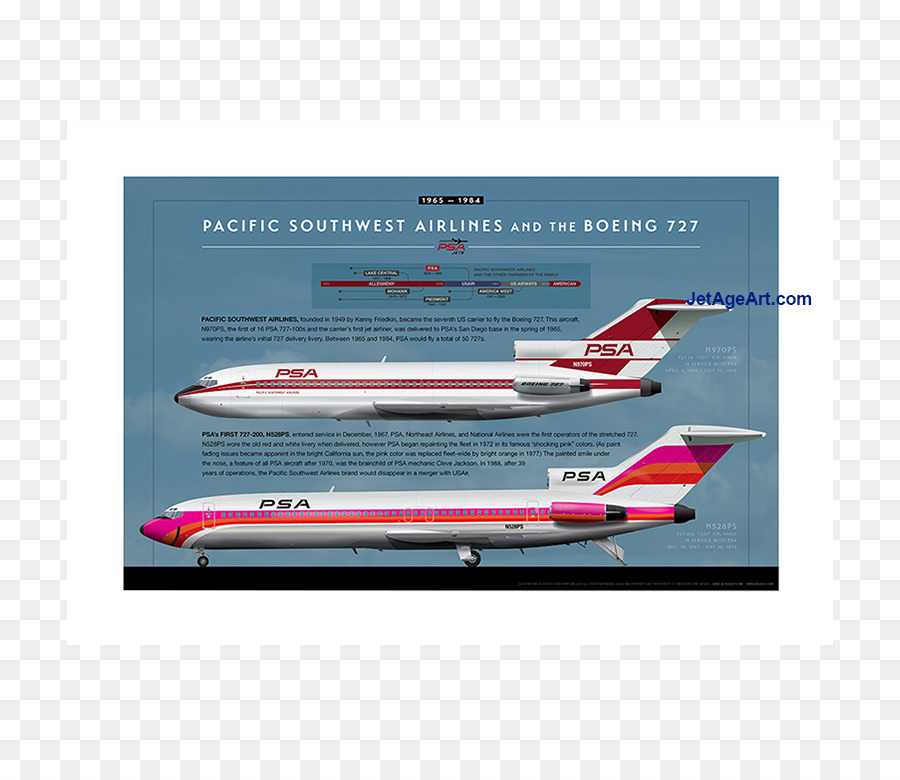 Boeing 747 Boeing 727 der Fluggesellschaft Schmal-Körper-Flugzeuge-Flugzeuge-Lackierung - Lackierung