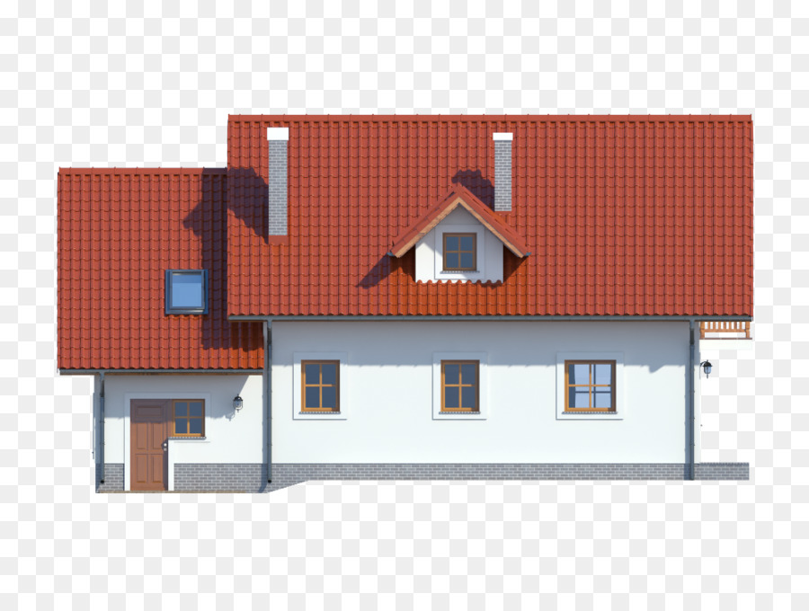 Haus Dach-Architektur-Fassade - Haus
