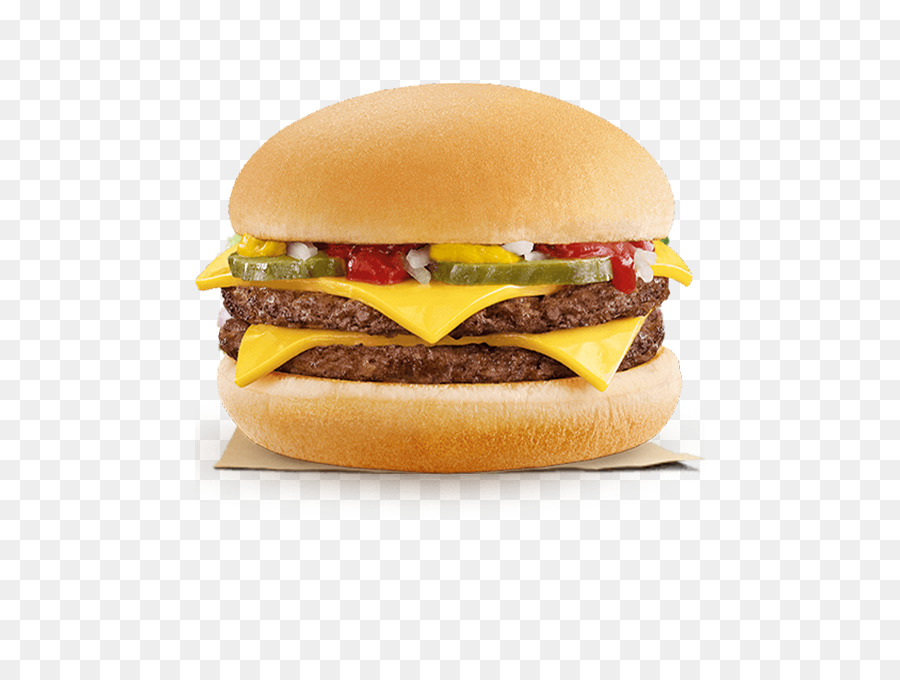 McDonald 's-Doppel-Cheeseburger-Hamburger-McDonald' s Big Mac-Fastfood - Käse