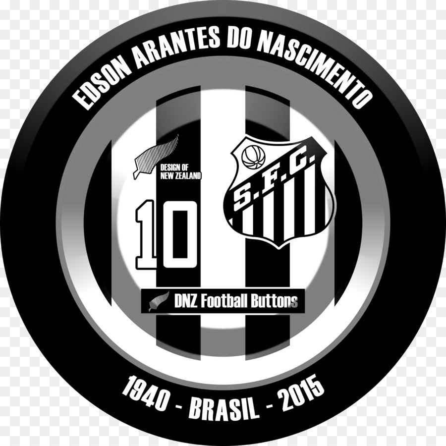 Santos FC Logo Marchio ruota in Lega - Santos FC