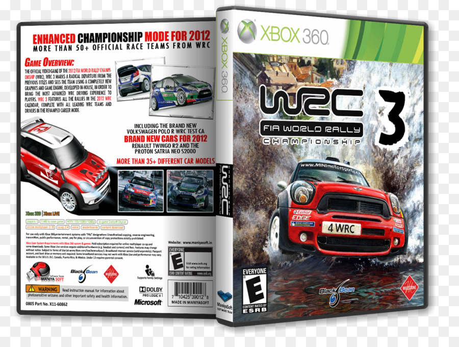 Xbox 360 WRC: FIA World Rally Championship Auto veicolo a Motore di gioco per PC - auto