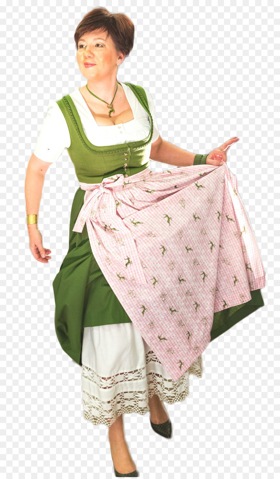 Dirndl Hochzeitskleid Handtasche Bayern - Kleid