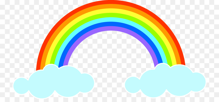 Rainbow Arco Del Colore Del Cielo - arcobaleno