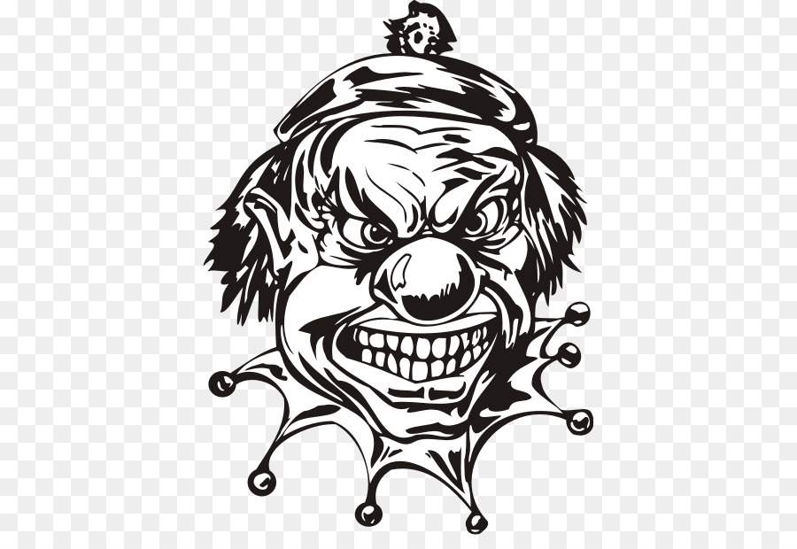 Joker Böse clown Zeichnung Clip art - Joker