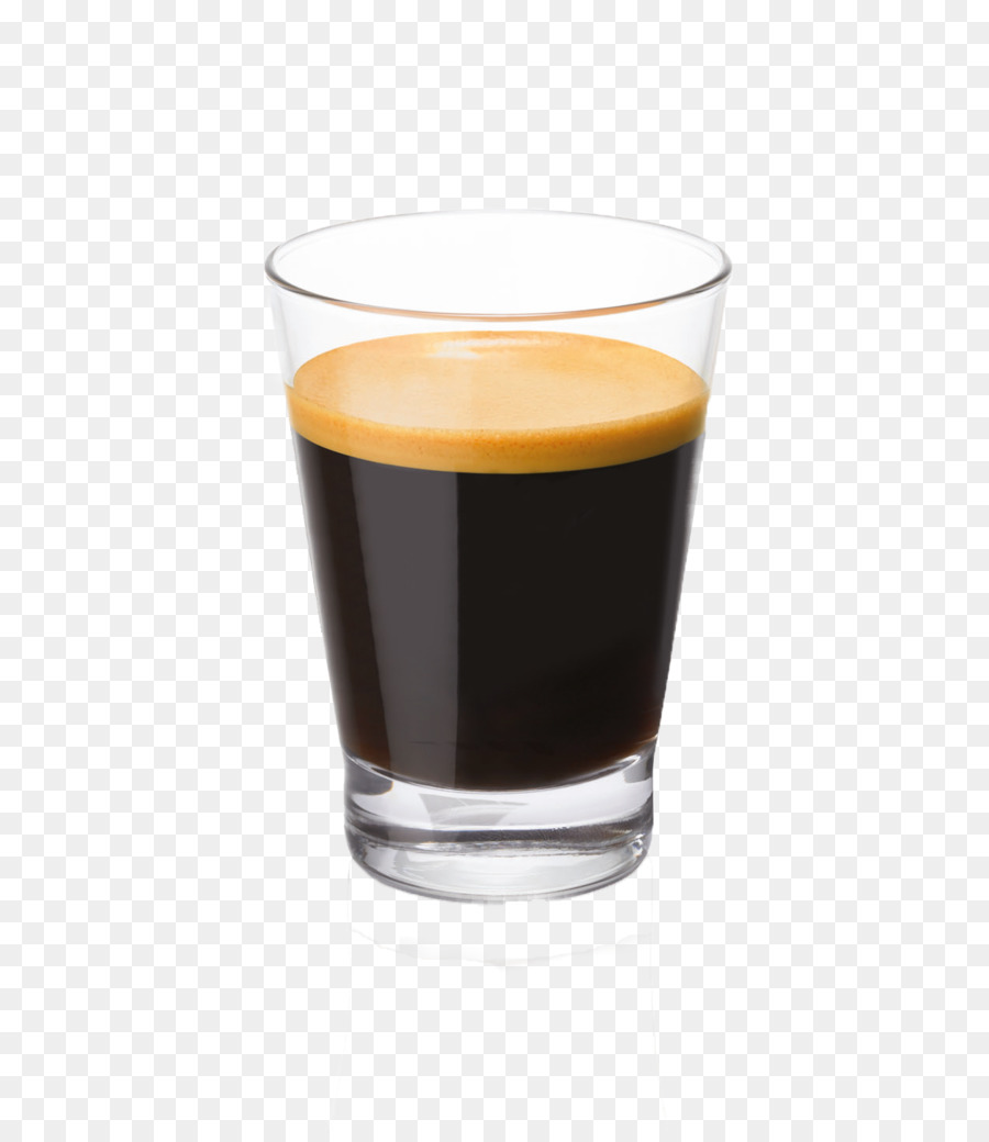 Liquore di caffè Ristretto Pinta di vetro Nero russo Grog - freddo cappuccino