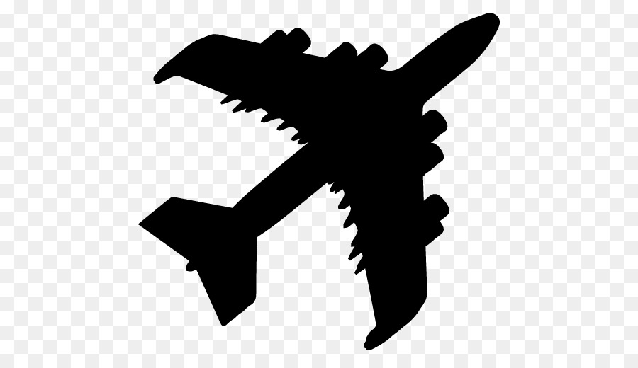 Flugzeug-Schatten-Zeichnung Clip art - Flugzeug