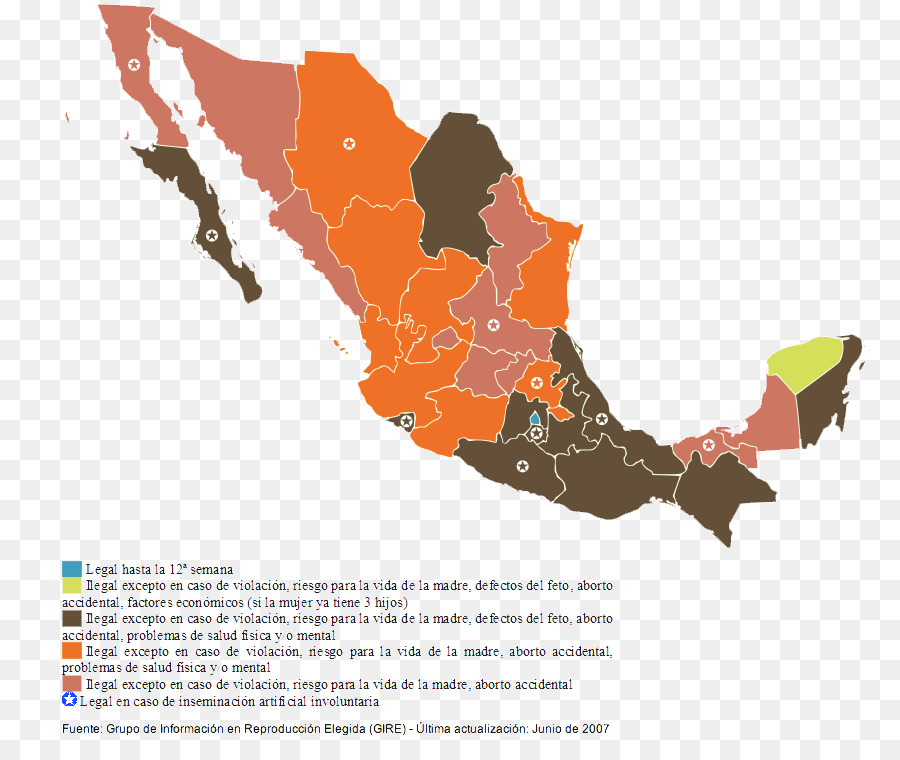 Città del messico divisioni Amministrative del Messico mappa Vuota - mappa