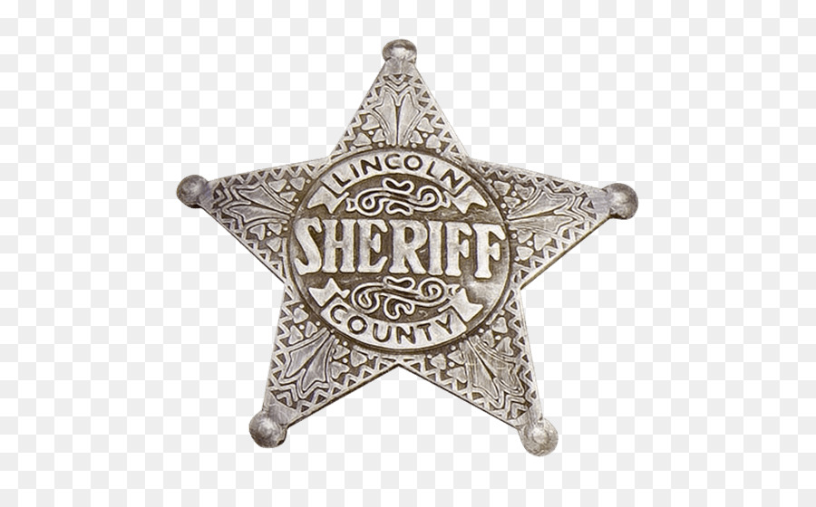 Contea di Lincoln, Oregon frontiera Americana della Contea di Lincoln, Nuovo Messico Distintivo di Sceriffo - sceriffo
