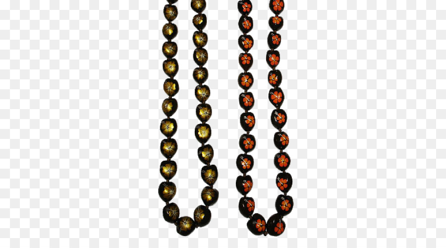 Perlen-Lei Kerzennuss Halskette Schmuck - Hawaiian Lei