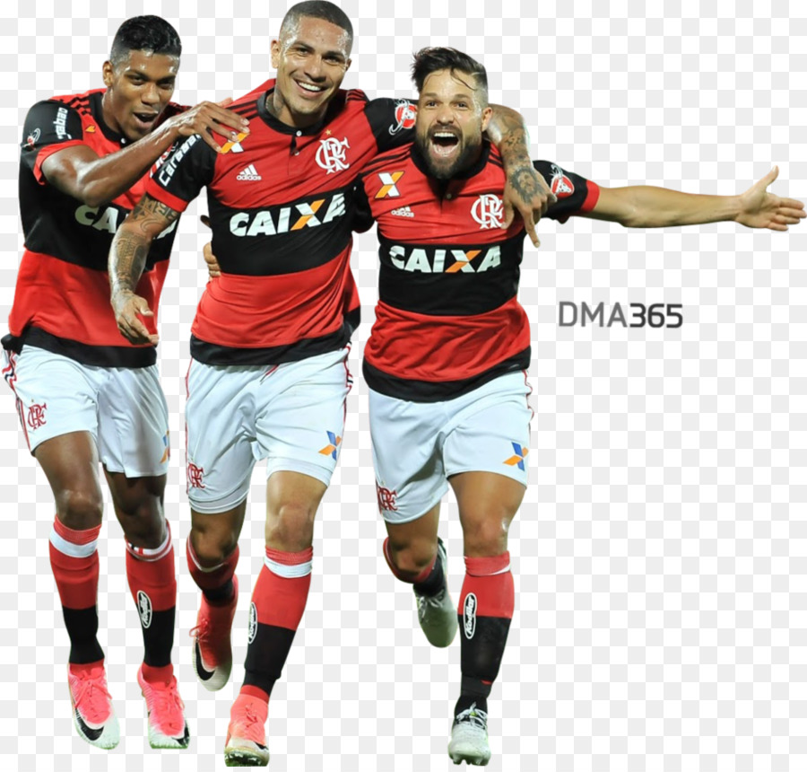 Clube de Regatas do Flamengo Football Spieler Trikot der Rugby Liga - Paolo Guerrero