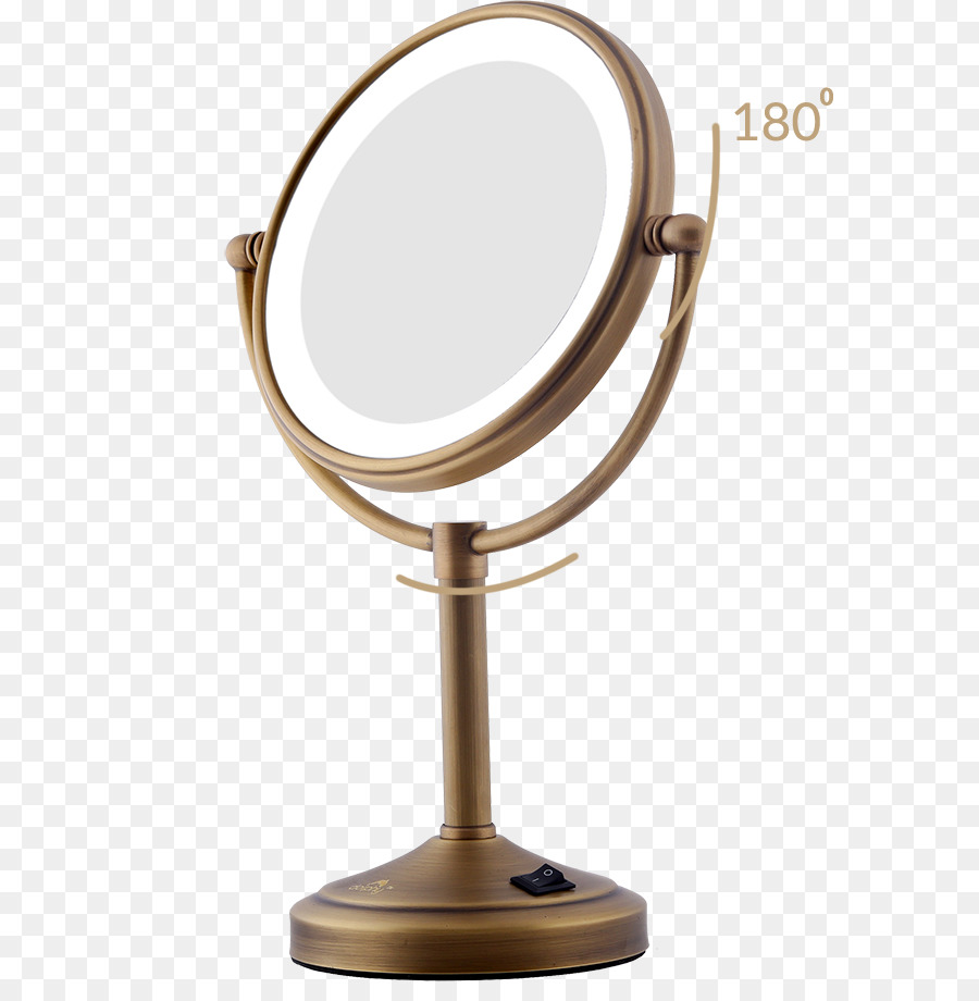 Cosmetici Specchio da Barba d'Argento lente di Ingrandimento - specchio