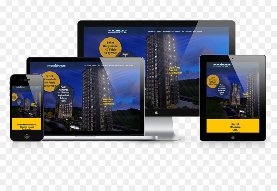Alanya società di web design ComTurkey.com Responsive web design Damlatas Spiaggia - web design