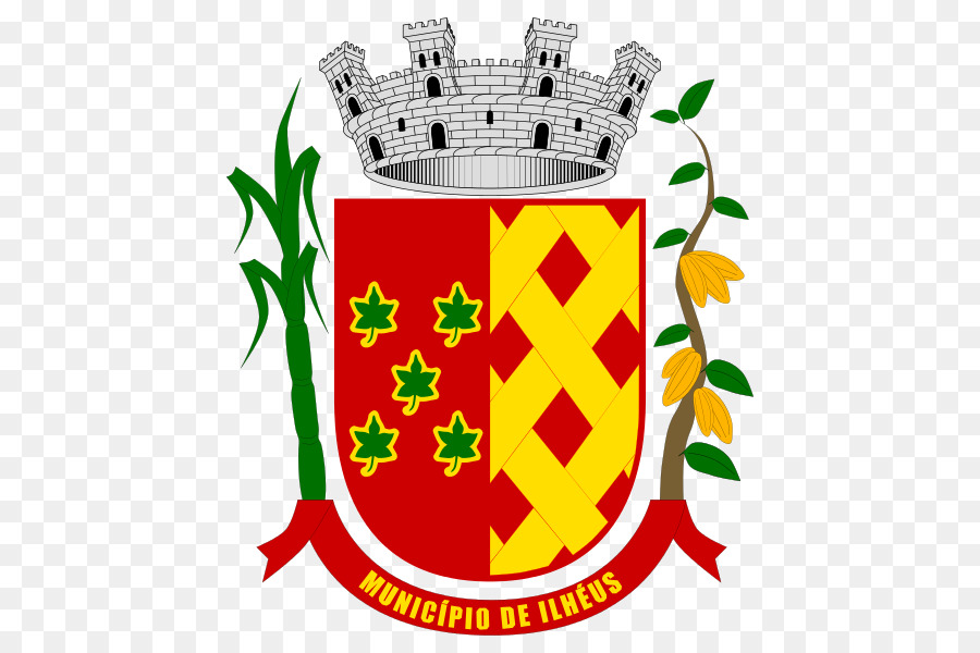Symbole der Inseln Mantel Inselbewohner Rechts von Brasilien Wappen - Bahia