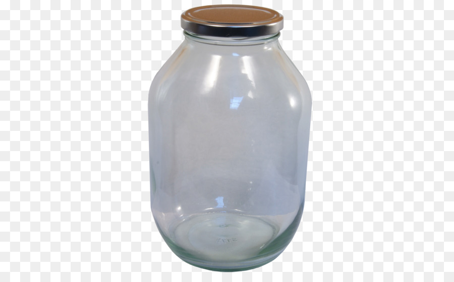 Glas Flasche Essig Eingelegte Gurke Deckel Mason jar - die Hälfte aus