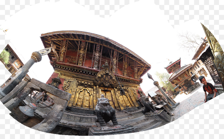 Tempio Di Kathmandu Edificio Composizione Induismo - tempio