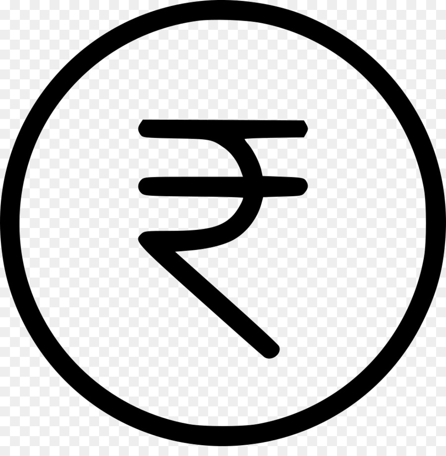 Indische Rupie Zeichen clipart - Indien