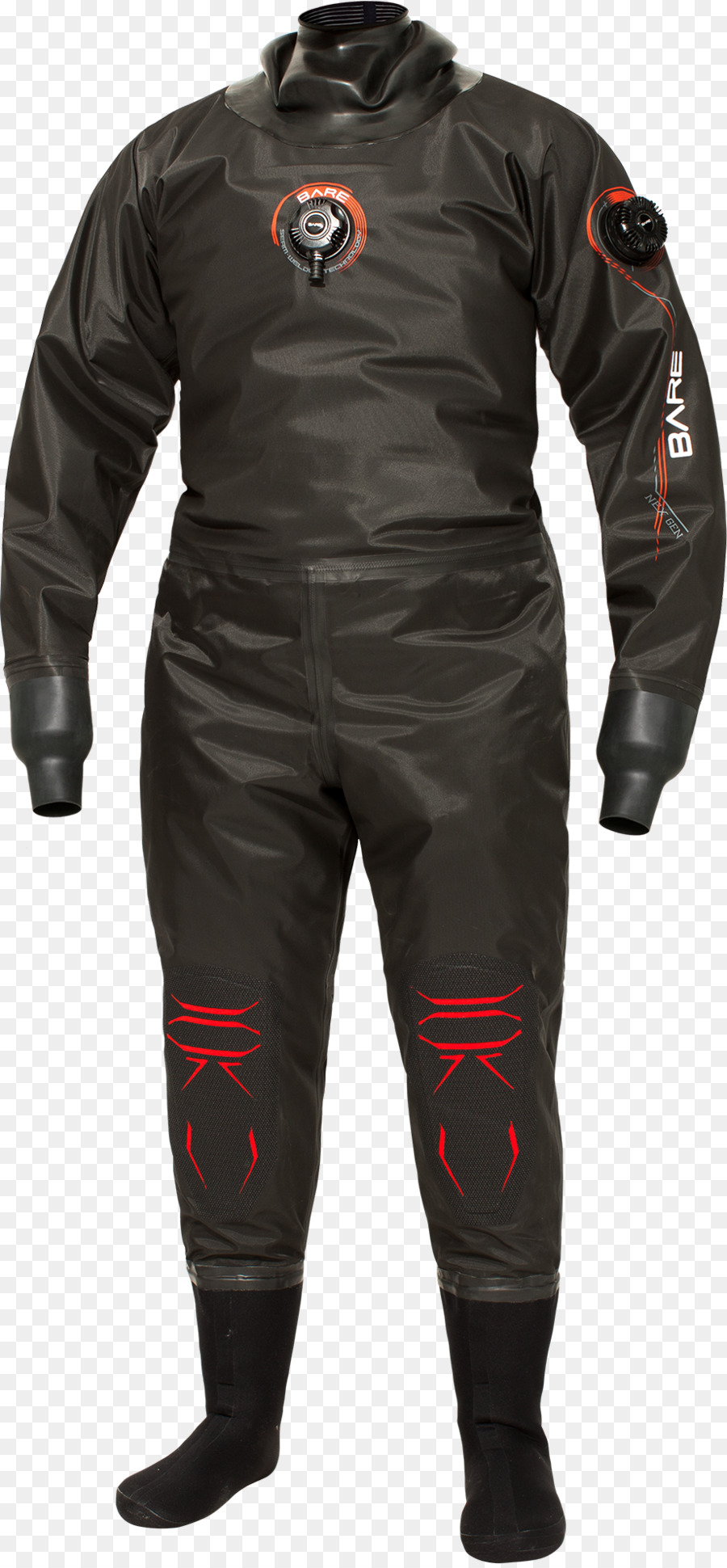 Dry suit diving Scuba Wetsuit Neoprenanzug Handschuh - Taucheranzug