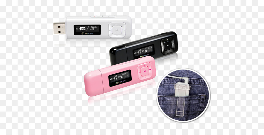 Audio digitale lettore MP3 Transcend MP330 Transcend USB Flash Drive - altri