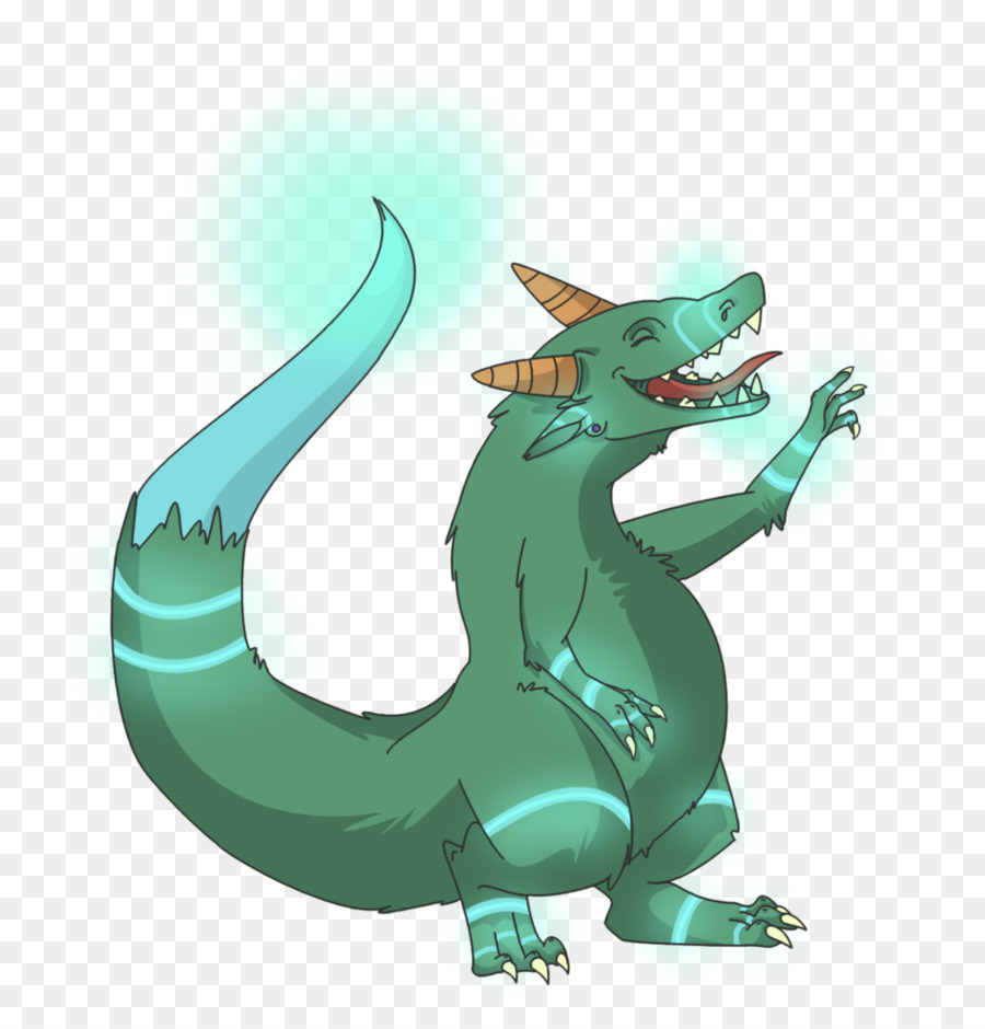 Dragon Cartoon Figur - Drachen