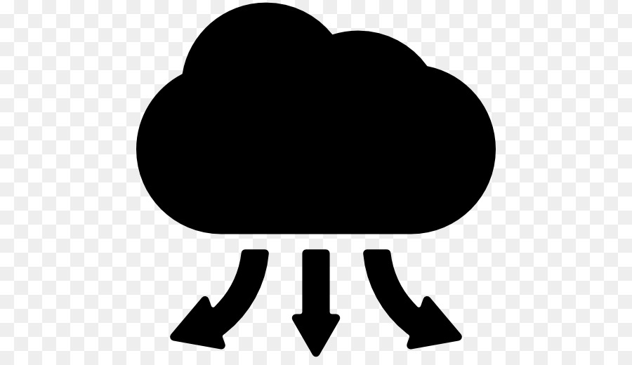 Il Cloud computing il Cloud storage Icone del Computer - il cloud computing
