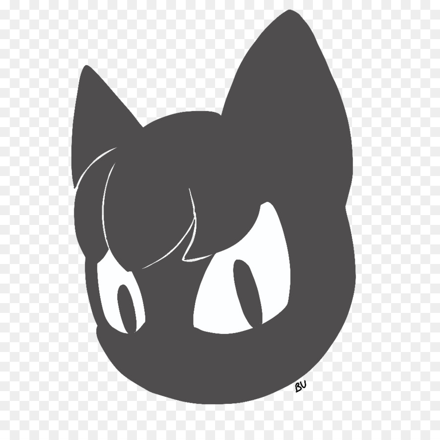 Die schnurrhaare von Kätzchen Zeichnung Schwarze Katze DeviantArt - Kätzchen