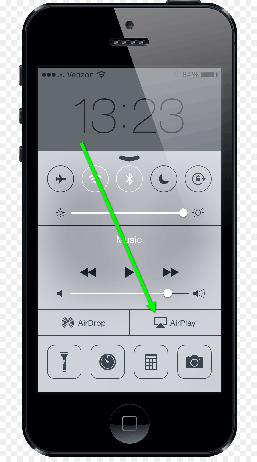 iPhone Muối 106.5 iOS 7 - iphone