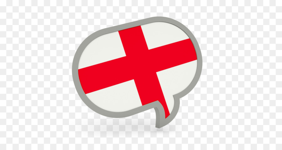Flagge England Flagge des Vereinigten Königreichs Rede - Englisch sprechen