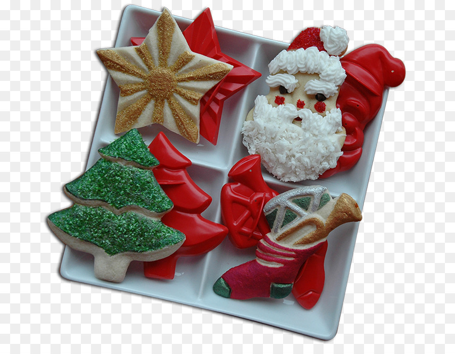 Santa Claus Cookie trang trí Giáng sinh Mốc - santa claus