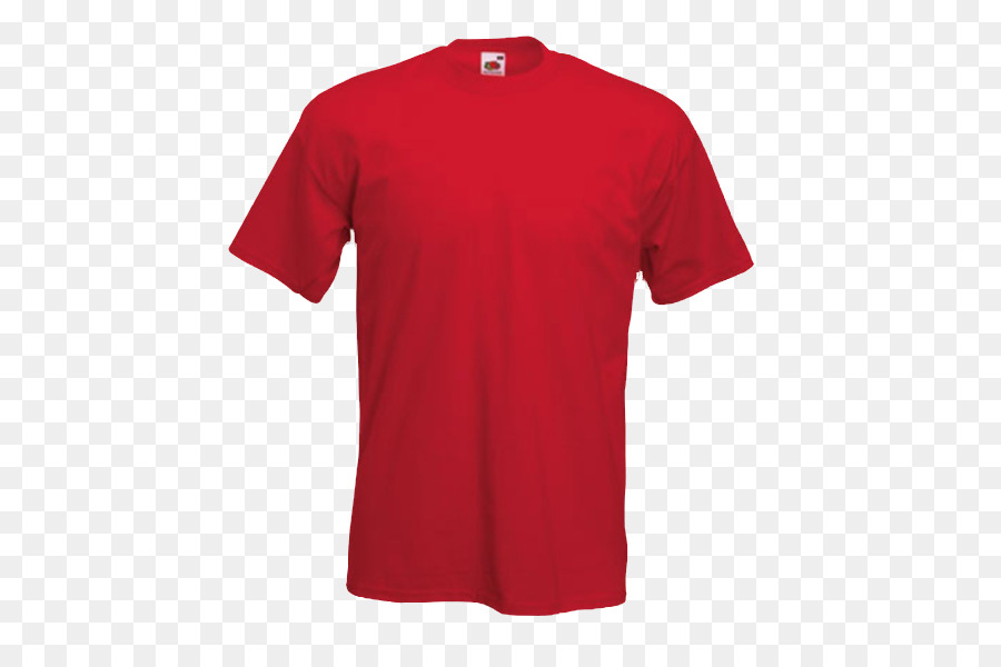 Gedruckt T shirt Ärmel Gildan Activewear - gedruckt t shirt rot