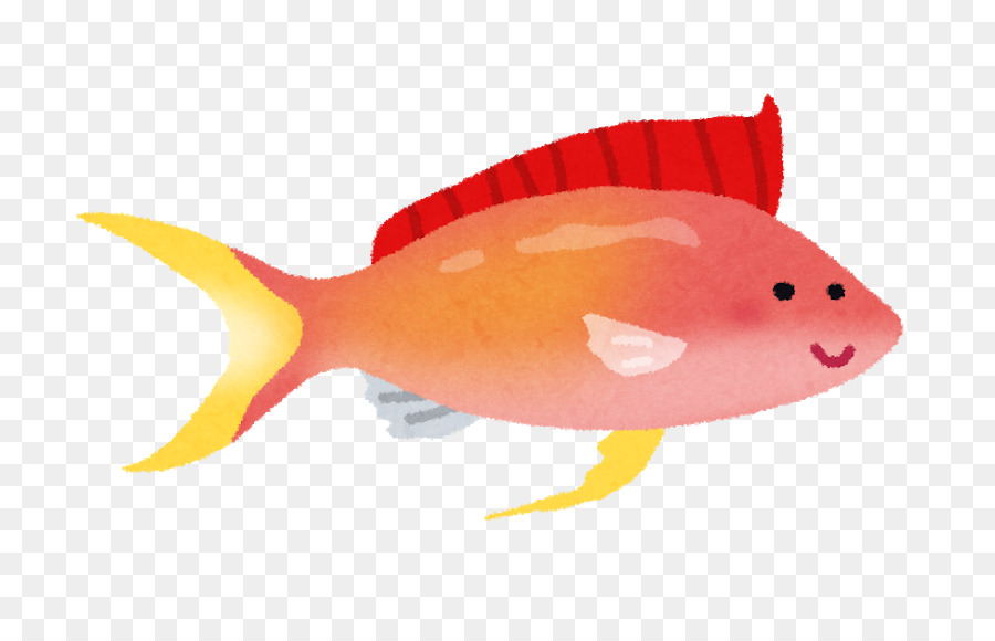 いらすとや Fisch Orange Tier - Prp