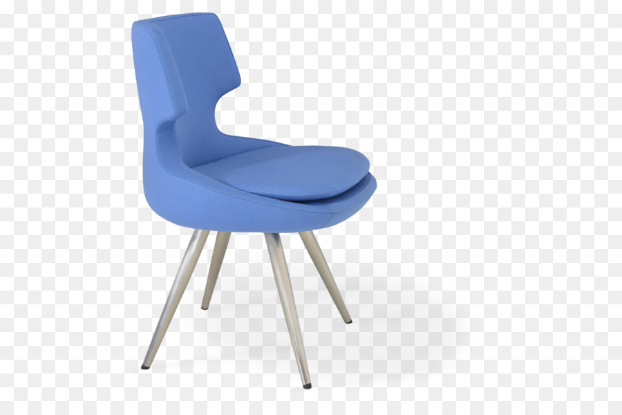Büro - & Schreibtischstuhl Blau Drehstuhl Möbel - Stuhl