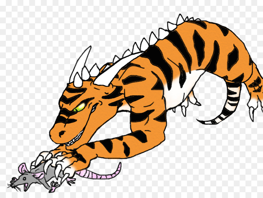Tiger Katze Die Croods Cartoon-Zeichnung - Tiger