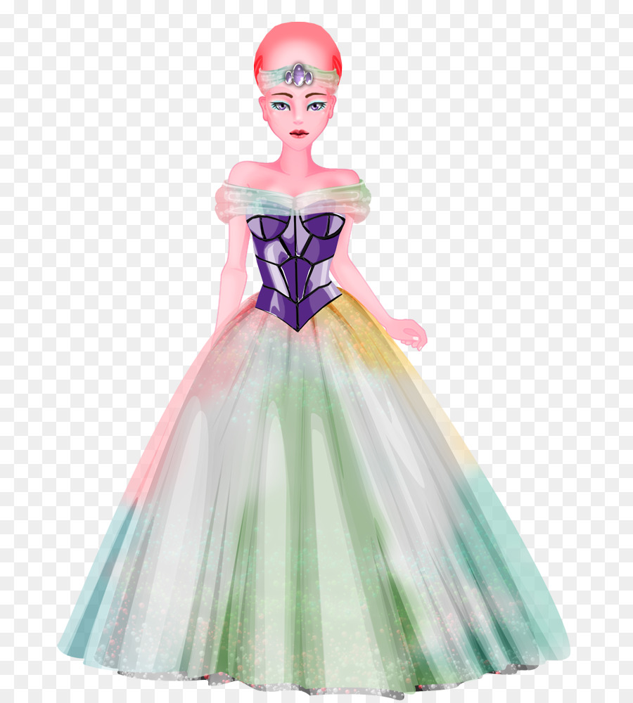Kostüm Kleid Barbie - zukunft