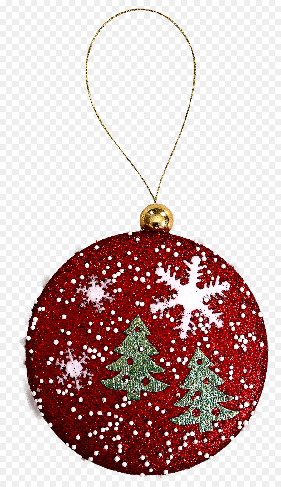 Weihnachten ornament Maroon - Weihnachten