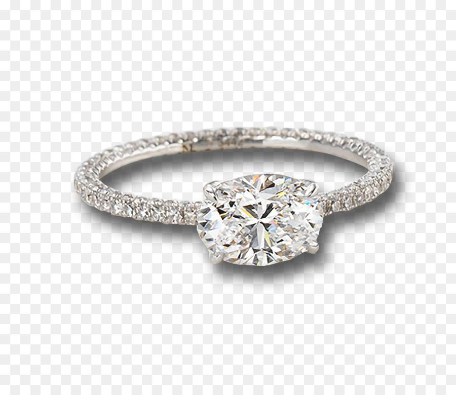 Anello di fidanzamento Gioielli anello di Nozze di Diamante - diamante parola