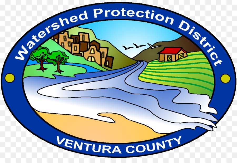 Ventura County Wasserscheide Schutz Der Bezirk Santa Clara River Los Angeles County, Kalifornien, Meiners Oaks, Ventura River - Schmutz Effekt