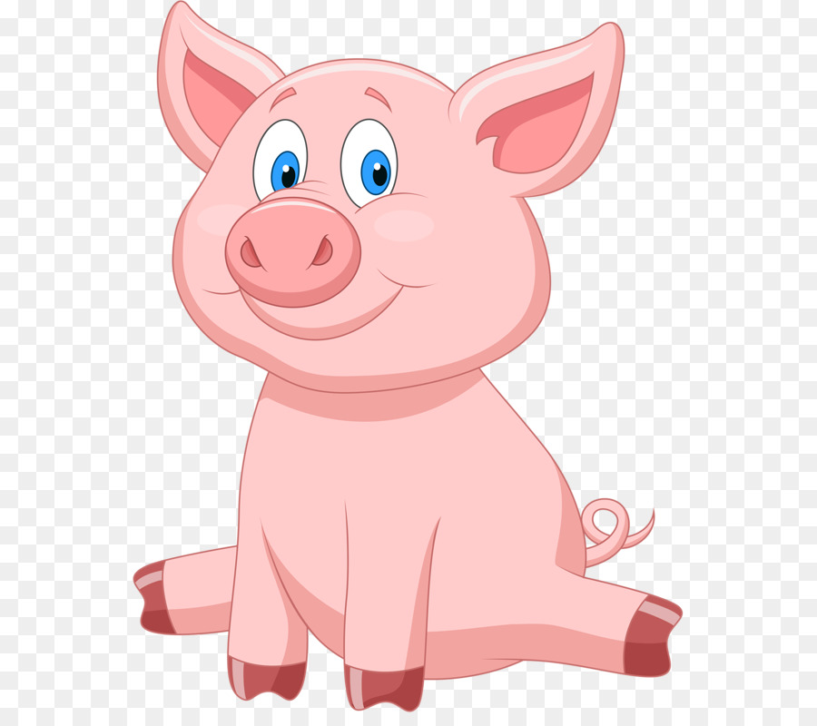 Schwein Cartoon Royalty free - Schwein
