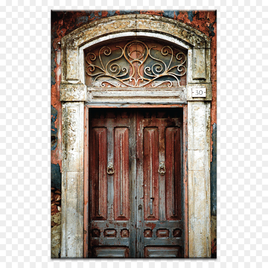 Tür Bilderrahmen Künstler-Fassade Fotografie - Tür