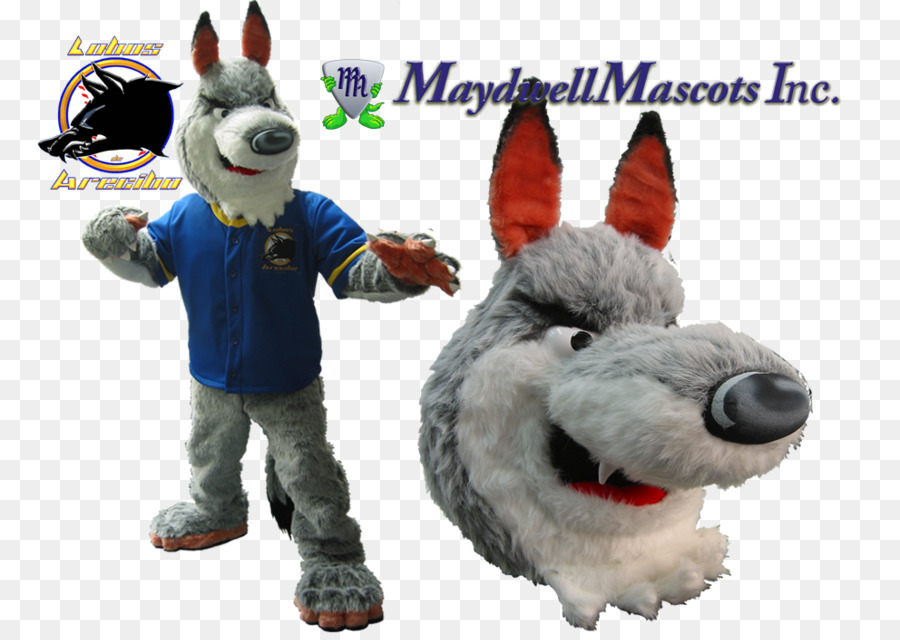 Maydwell Mascotte Inc. Cane Di Arecibo K. C. Wolf - lupo mascotte